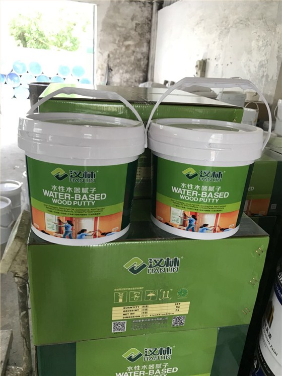 旭彩网水性修补腻子包装形象
