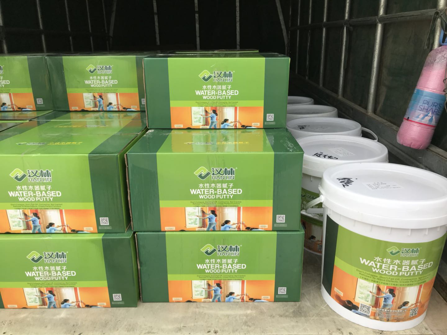 整木家具底材修补，河北张总选择旭彩网水性腻子！