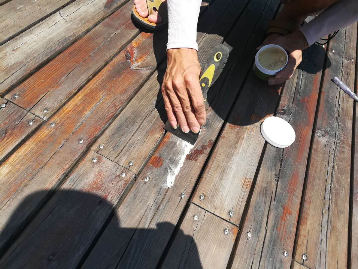 旭彩网户外木材修补腻子