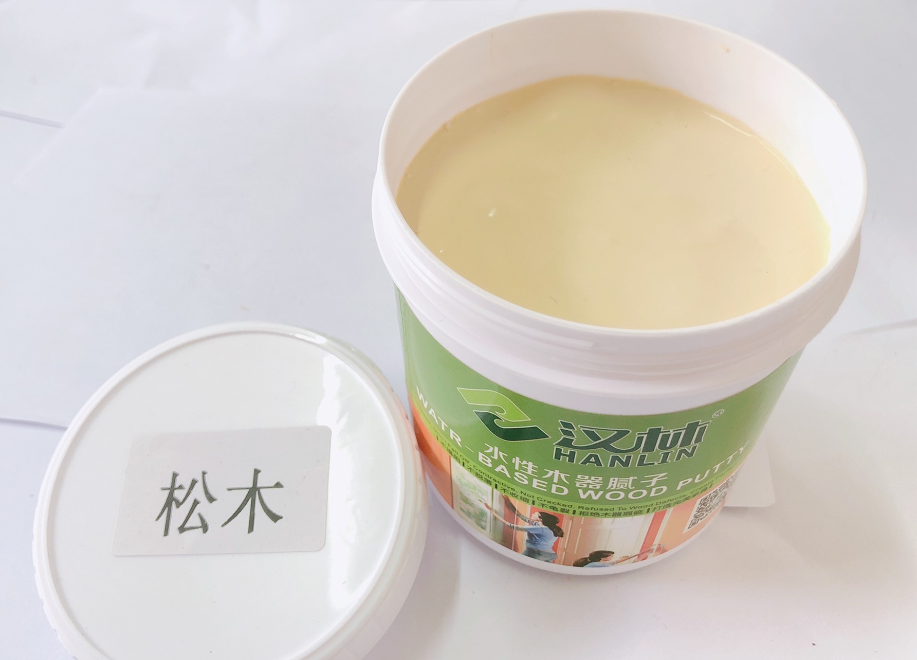 旭彩网水性木器腻子